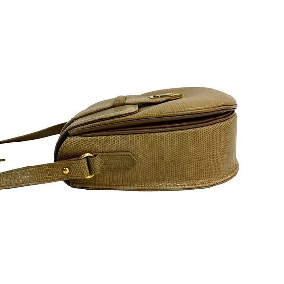 Yves Saint Laurent Lizard Mini Shoulder Bag